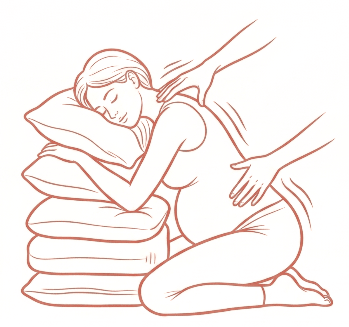 Masaje terapéutico para embarazo, postparto y puerperio I Barcelona · A DOMICILIO_1